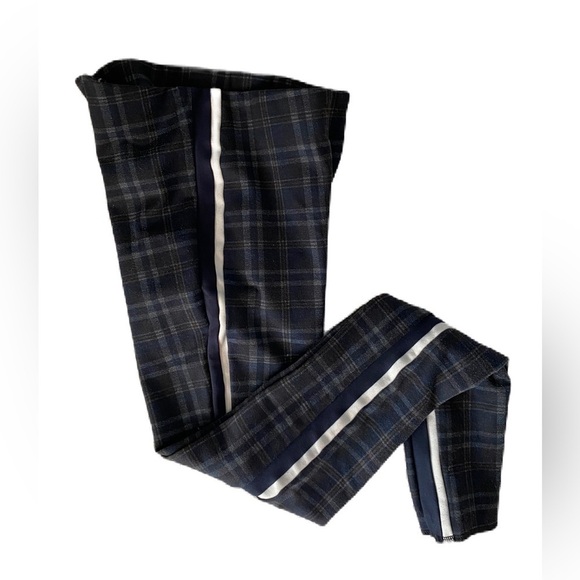 ZARA Trafaluc Collection Plaid High Waisted Stretchy Leggins Size: XS - Picture 2 of 10